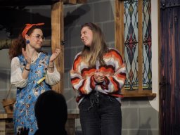 Im Kloster ist der Teufel los